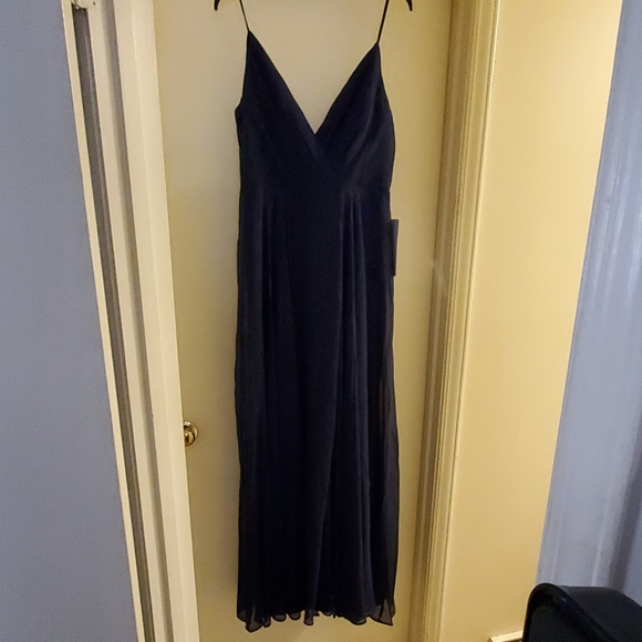 NWT Navy Bridesmaid Dress size Large - Picture 1 of 4